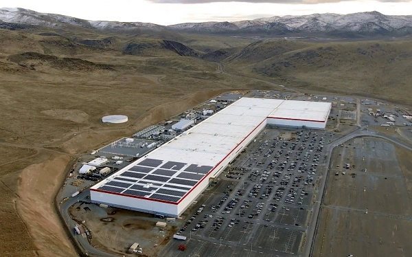 Gigafábrica de Tesla en Nevada, EE.UU.