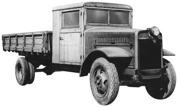 Camión Toyota KC con un faro 1942