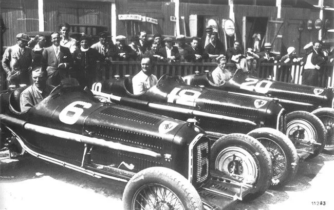 División de carreras de Alfa Romeo 1920