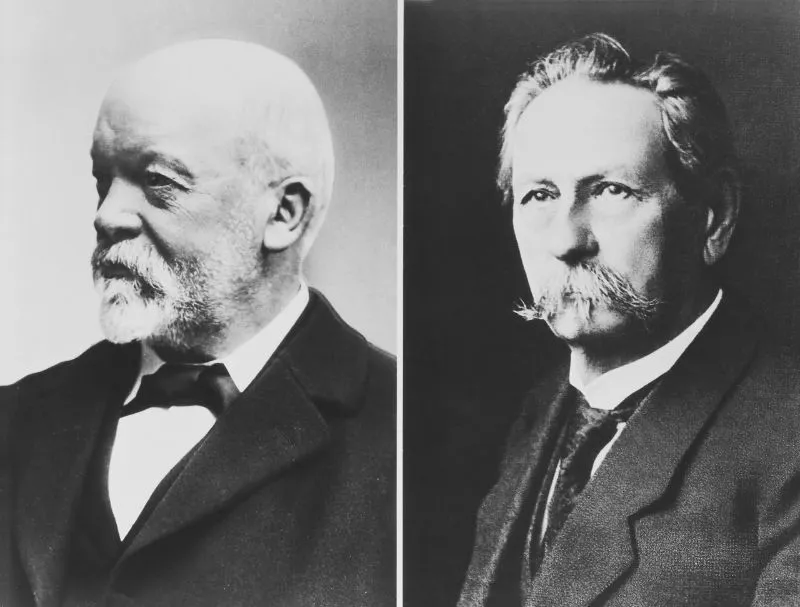 Gottlieb Daimler y Karl Benz, fundadores de Mercedes-Benz