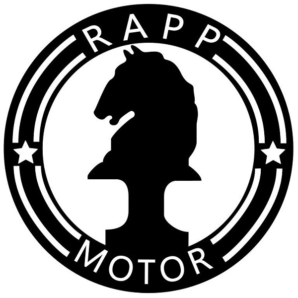 Logotipo de planta de motores RAPP